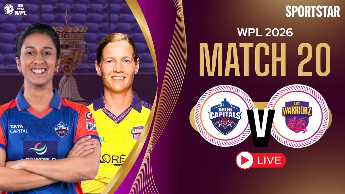 DC vs UPW Live score, WPL 2026: Delhi pacers wreak havoc as UP loses eight wickets